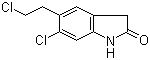 structure of CAS# 118289-55-7, 5-(2-氯乙基)-6-氯-1,3-二氢-吲哚-2-(2H)-酮
