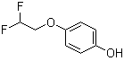 structure of CAS# 1183003-98-6, 4-(2,2-二氟乙氧基)苯酚