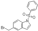 CAS 登录号：1184953-71-6, 5-(溴甲基)-1-(苯磺酰基)-1H-吲哚