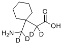 structure of CAS# 1185039-20-6, Gabapentin-d4