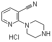 structure of CAS# 1185307-06-5, 2-(1-哌嗪基)-3-吡啶甲腈盐酸盐