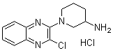 CAS # 1185307-70-3, 1-(3-Chloro-2-quinoxalinyl)-3-piperidinamine hydrochloride
