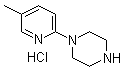 CAS 登录号：1185307-85-0, 1-(5-甲基-2-吡啶基)哌嗪盐酸盐