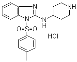 structure of CAS# 1185309-92-5, 1-[(4-甲基苯基)磺酰基]-N-4-哌啶基-1H-苯并咪唑-2-胺盐酸盐