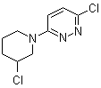 structure of CAS# 1185310-37-5, 3-氯-6-(3-氯-1-哌啶基)哒嗪