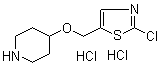 CAS # 1185311-06-1, 4-[(2-Chloro-5-thiazolyl)methoxy]piperidine hydrochloride