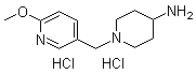 CAS 登录号：1185311-28-7, 1-[(6-甲氧基-3-吡啶基)甲基]-4-哌啶胺盐酸盐