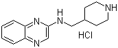 structure of CAS# 1185311-71-0, N-(4-哌啶基甲基)-2-喹喔啉胺盐酸盐