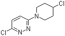 CAS 登录号：1185318-06-2, 3-氯-6-(4-氯-1-哌啶基)哒嗪