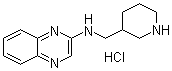 CAS 登录号：1185319-99-6, N-(3-哌啶基甲基)-2-喹喔啉胺盐酸盐