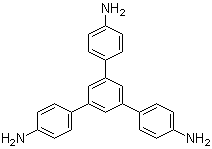 structure of CAS# 118727-34-7, 1,3,5-三(4'-氨基苯基)苯