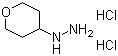 structure of CAS# 1187974-47-5, 四氢吡喃-4-肼二盐酸盐