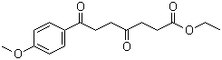 structure of CAS# 1188265-06-6, 4,7-二氧代-7-(4-甲氧基苯基)庚酸乙酯