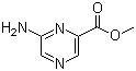 structure of CAS# 118853-60-4, 6-氨基-2-吡嗪甲酸甲酯