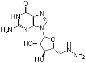 CAS # 1189743-60-9, 5'-Deoxy-5'-hydrazinylguanosine