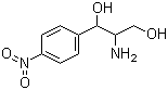 structure of CAS# 119-62-0, 2-氨基-1-(4-硝基苯基)-1,3-丙二醇