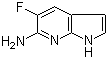 structure of CAS# 1190321-94-8, 5-氟-1H-吡咯并[2,3-b]吡啶-6-胺