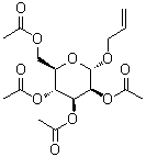 Allyl 2,3,4,6-tetra-O-acetyl-alpha-D-mannopyranoside molecular structure (CAS 119111-31-8)
