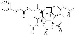 CAS 登录号：119347-14-7, 2-去乙酰氧基紫杉宁 J