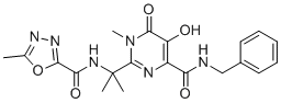 structure of CAS# 1193687-87-4, 4-脱氟雷特格韦