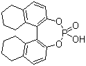 structure of CAS# 1193697-61-8, (S)-5,5',6,6',7,7',8,8'-八氢-1,1'-联萘-2,2'-环磷酸酯