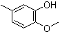structure of CAS# 1195-09-1, 2-羟基-4-甲基苯甲醚