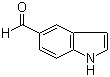 structure of CAS# 1196-69-6, 5-吲哚甲醛