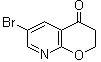 structure of CAS# 1196155-15-3, 6-溴-2,3-二氢-4H-吡喃并[2,3-b]吡啶-4-酮