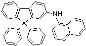 structure of CAS# 1196694-11-7, N-1-萘基-9,9-二苯基-9H-芴-2-胺