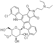 structure of CAS# 119673-08-4, Becatecarin
