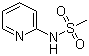 structure of CAS# 1197-23-5, N-2-吡啶基甲磺酰胺