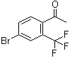structure of CAS# 1197231-94-9, 1-[4-Bromo-2-(trifluoromethyl)phenyl]ethanone