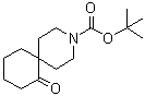 structure of CAS# 1198284-49-9, 7-氧代-3-氮杂螺[5.5]十一烷-3-羧酸叔丁酯