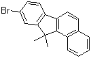 structure of CAS# 1198396-29-0, 9-溴-11,11-二甲基-11H-苯并[a]芴