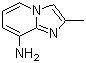 structure of CAS# 119858-52-5, 2-甲基咪唑并[1,2-a]吡啶-8-胺