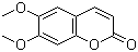 structure of CAS# 120-08-1, 6,7-二甲氧基香豆素