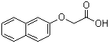 structure of CAS# 120-23-0, 2-萘氧乙酸