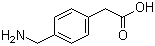 structure of CAS# 1200-05-1, 4-氨基甲基苯乙酸