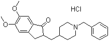 structure of CAS# 120011-70-3, Donepezil hydrochloride