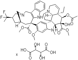 CAS 登录号：1201898-17-0, 长春氟宁酒石酸盐