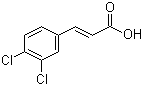 CAS 登录号：1202-39-7, 3,4-二氯肉桂酸