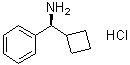 structure of CAS# 1202478-42-9, (S)-环丁基(苯基)甲胺盐酸盐