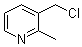 structure of CAS# 120277-68-1, 3-(氯甲基)-2-甲基吡啶