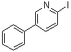 structure of CAS# 120281-56-3, 2-碘-5-苯基吡啶