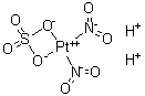 CAS # 12033-81-7, Hydrogen dinitrosulfatoplatinate(II)