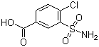CAS 登录号：1205-30-7, 4-氯-3-磺酰胺基苯甲酸, 3-氨磺酰基-4-氯苯甲酸