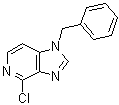 structure of CAS# 120537-43-1, 4-氯-1-(苯基甲基)-1H-咪唑并[4,5-c]吡啶