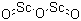 Scandium oxide molecular structure (CAS 12060-08-1)