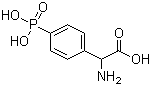 structure of CAS# 120667-15-4, 4-磷酰基苯甘氨酸