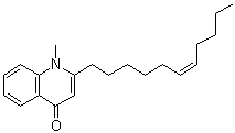 CAS # 120693-49-4, 1-Methyl-2-(6Z)-6-undecen-1-yl-4(1H)-quinolinone